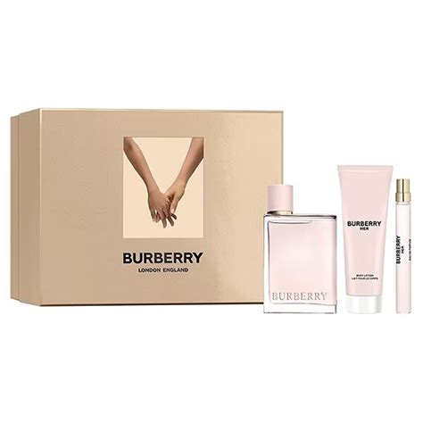 burberry 3-pc. her eau de parfum gift set|burberry her gift set.